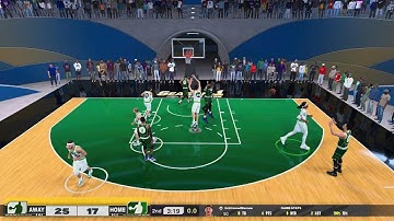 NBA 2K25: Calling timeout at 0.0