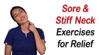 Sore and Stiff Neck Exercises