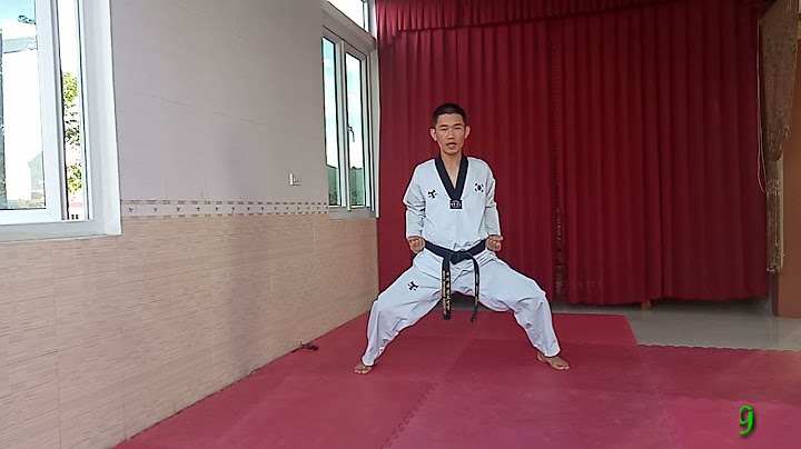 Thuật ngữ trung bình tấn đấm trung đẳng taekwondo năm 2024