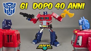 Transformers Commander G1 dopo 40 anni ! TAKARA Optimus Prime Missing LINK con PAPI & LEO