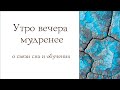 Утро вечера мудренее. О связи сна и обучения.