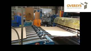 VIDEO OVERSYS U53070220 HOOPER 4 COLOR PRINTER SLOTTER WITH MARTIN STACKER