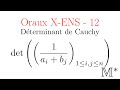 Oraux xens  12  dterminant de cauchy