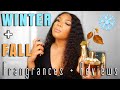 TOP FALL AND WINTER FRAGRANCES FOR WOMEN 2020 + RECOMMENDATIONS (AFFORDABLE + HIGH END)