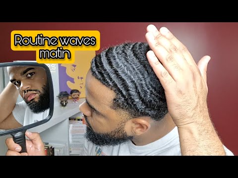 Ma routine waves pour le matin #360waves #routine