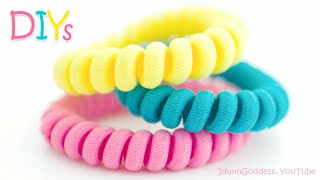 10 DIY Projects With Spiral Hair Bands - Spiral Hair Tie Lifehacks and Do-It-Yourself Ideas