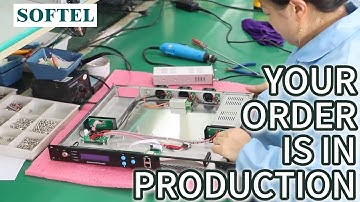 Great news! Your order is in production | Softel