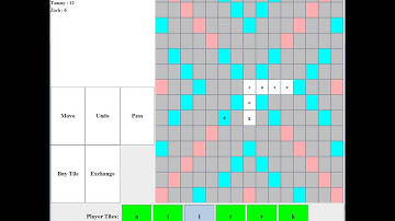 Scrabble Game with Stuff