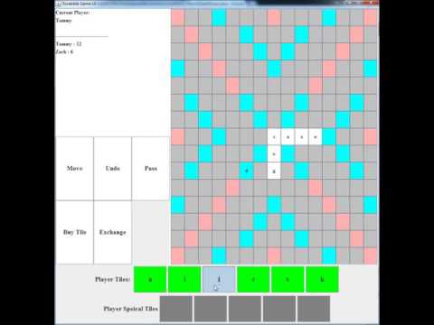 Scrabble Game with Stuff