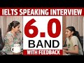 Ielts speaking test 60 band with feedback  sapna dhamija  ielts speaking practice 2024
