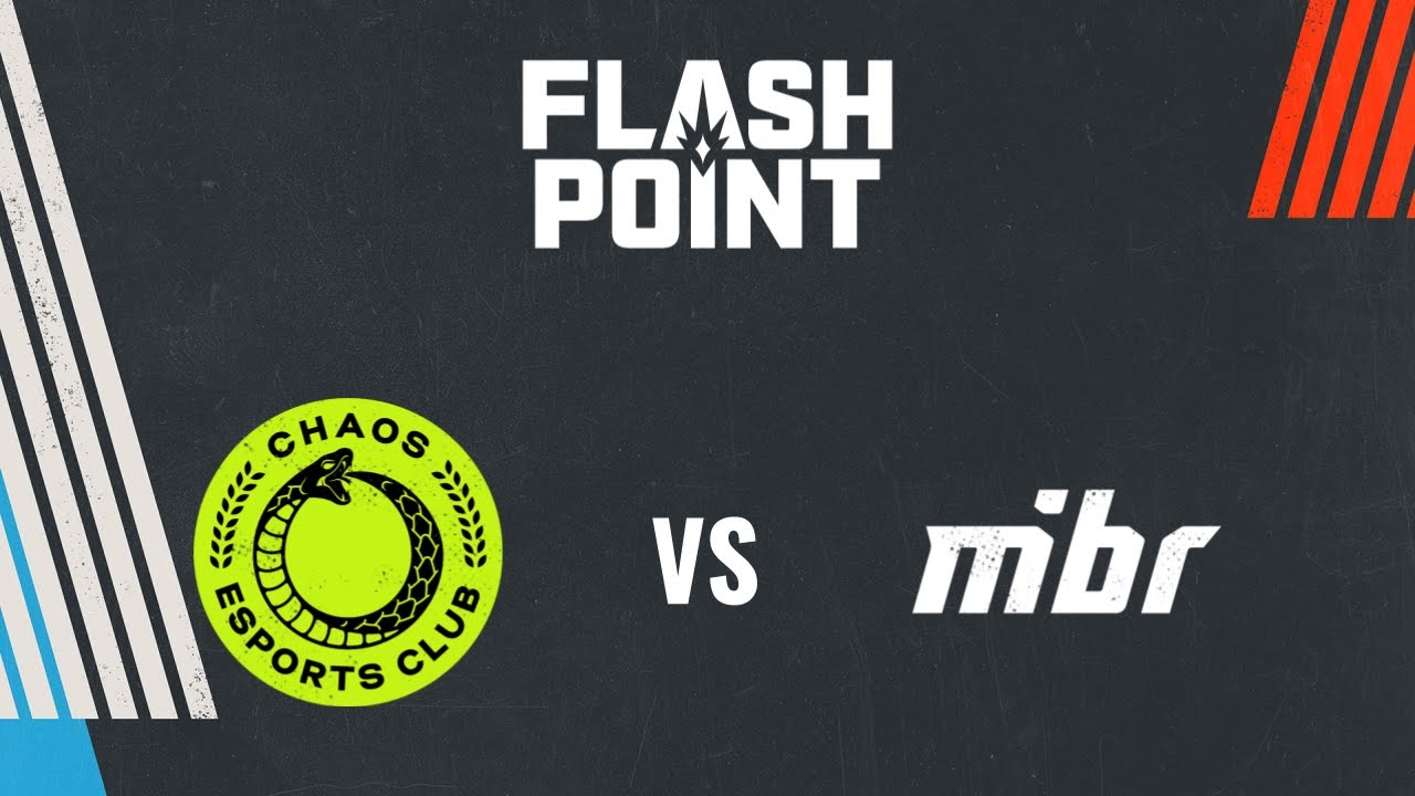 Chaos vs MIBR (Nuke) Map 2 - Flashpoint 1 - Phase 1 - Upper-Bracket Round 1