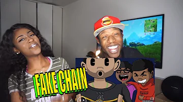 Sad Frosty - Fake Chain Remix Ft. B. Lou & ImDontai (Official Audio) | HollySdot REACTION