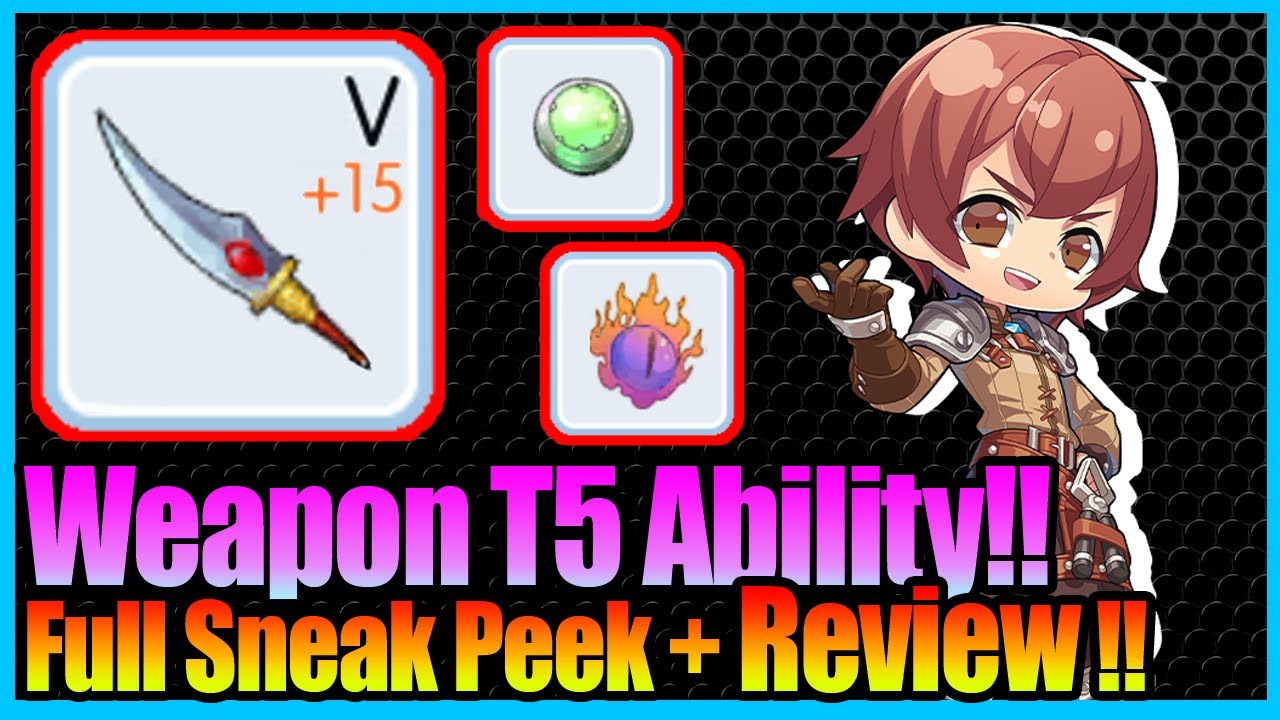 Weapon T5 Review!! with Demo!! [Ragnarok M Eternal Love] - YouTube