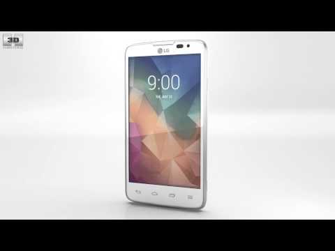 LG L60 White by 3D model store Humster3D.com