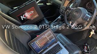 Vw Scirocco 2.0Tsi Stage 2 Dsg Remap Dq250