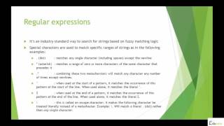 Regular Expressions