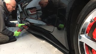 Installation Of C 7 Corvette Stingray Aero Kit (Side Skirts)