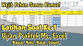 Latihan Soal Ujian Ms. Excel 2022 (Ke 1) Latihan Soal Ujian Ms. Excel 2022 (Ke 1)