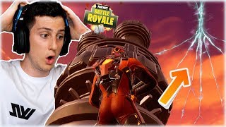 ASI QUEDA EL MAPA DE FORTNITE TRAS LA CAIDA DEL COHETE Y GANO LA PARTIDA!! - WithZack