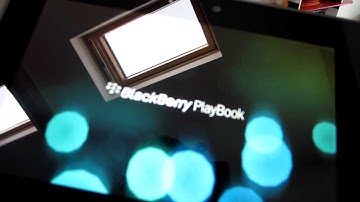 Blackberry Playbook startup animation [HD]