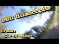 Crash compilation / Summer/ 250 QuadCopter