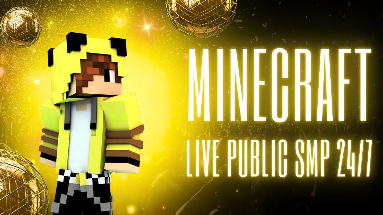 Minecraft Live Stream 24/7 Smp Public Server LIVE STREAM | Day #3 - YouTube