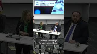 2024 Post-Election Hearing: Joel Watson Jr. on Election Security News