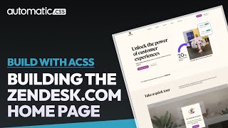 Build With ACSS: Zendesk.com Home Page Part 4 (Header Menus)