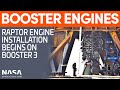 Booster 3 Receives Two Raptor Engines for Static Fire Testing | SpaceX Boca Chica