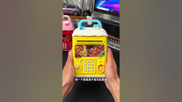 儿童存钱罐 智能语音，自动卷入，钥匙密码两种开锁方式！孩子收到后可开心了!存钱罐 儿童存钱罐