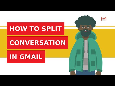 Video: Bagaimana Anda menggabungkan percakapan di Gmail?