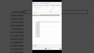 RAND vs RANDBETWEEN: which one do you need #shorts