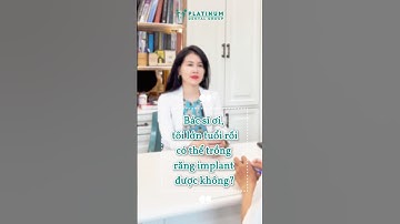 Lớn tuổi có trồng răng implant được không? #drannatran #implant #tuoinaocamimplant