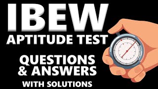How to Pass IBEW ELECTRICAL APPRENTICESHIP MATH APTITUDE TEST - Questions and Answers with Solutions