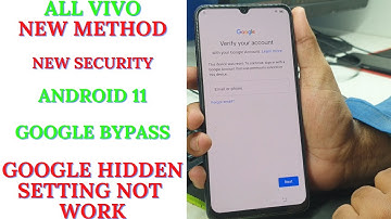 All Vivo( S1 ) FRP/Google Lock Bypass  Android 11 No Google Hidden Setting Work NO Apps Install Work