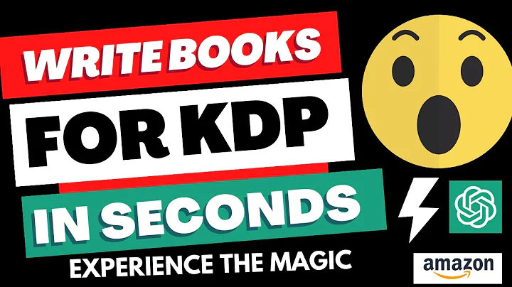 How to Write Books with CHATGPT for AMAZON KDP [RE...