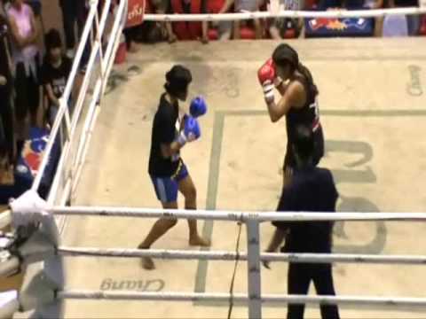 21 June Linda Rawai fights in bangla boxing stadium