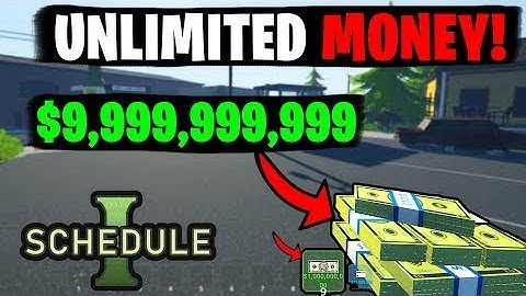 How To Get Unlimited Money In Schedule I: Free Sample **BROKEN GLITCH**