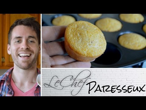 Cornbread! Gluten Free & Vegetarian from Le Chef Paresseux Ep. 29 [CC]