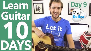 Guitar Lesson 9 - Open Chords And The Most Common Strumming EVER!