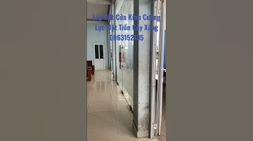 Lắp Đặt Cửa Kính Cường Lực Mặt Tiền Cây Xăng | Kính Cường Lực Quang Nam Phát #shorts