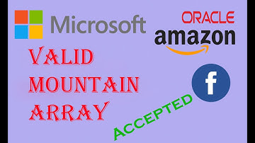 LeetCode 941. Valid Mountain Array C++ Code Simple Solution