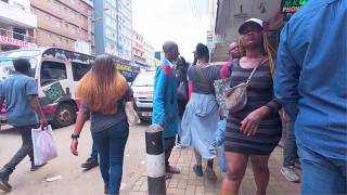 Random Walk in Nairobi CBD | Sunny Day in Nairobi 🇰🇪