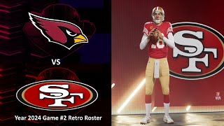 Madden 24 Cardinals Vs 49ers Year 2024 Retro