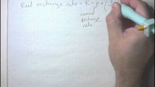 International Macro Part 4 Real Exchange Rate