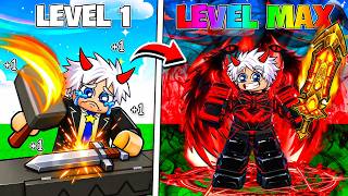 BI HUỲNH HÀNH TRÌNH KIẾM SĨ LOOT ĐỒ CHẾ TẠO VŨ KHÍ TỐI THƯỢNG TRONG ROBLOX