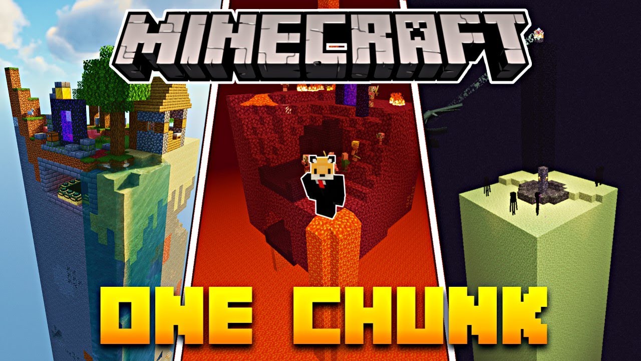 Minecraft pero EL MUNDO es de UN SOLO CHUNK!!