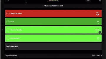 Ekahau Analyzer for ipad/iphone