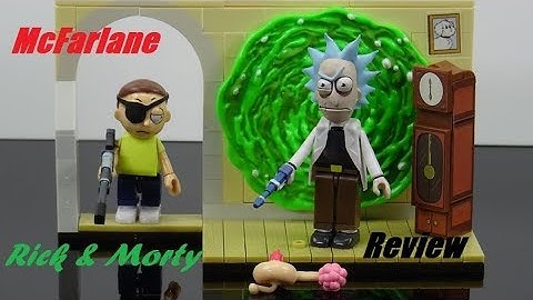 McFarlane Rick and Morty Construction set "Evil Rick and Morty" review