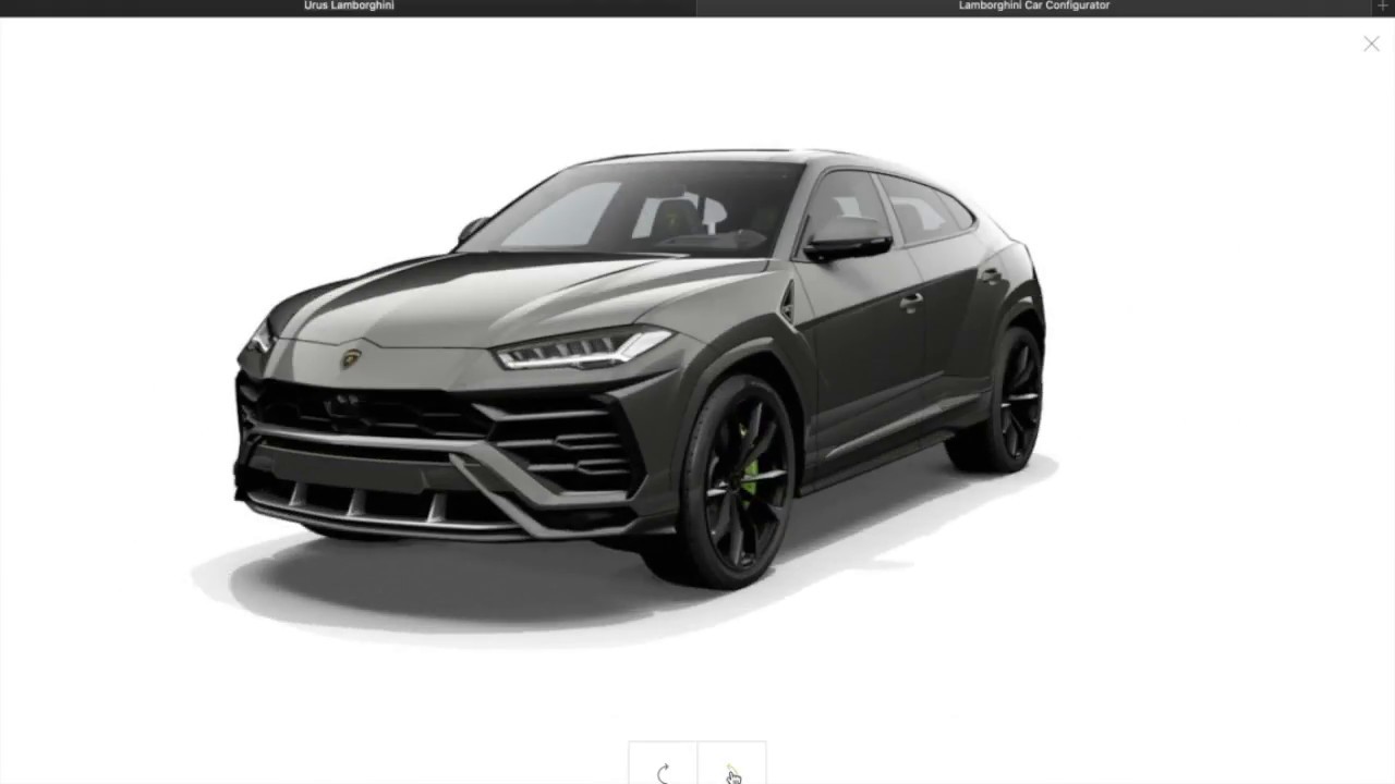 Lamborghini configurator urus